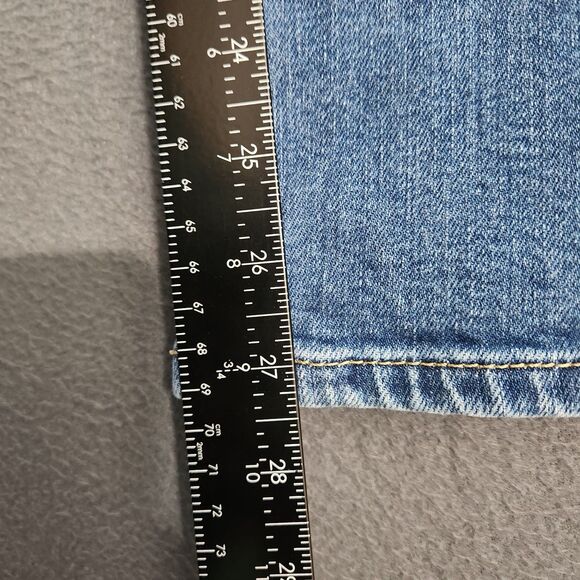 Ann Taylor Women 8P High Rise Flare Jeans - Picture 9 of 12